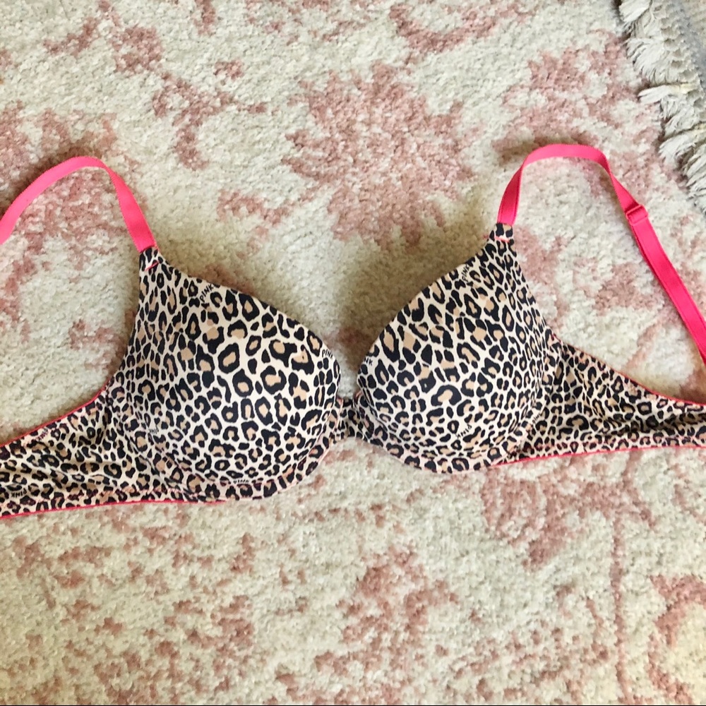 VS Pink Push Up Bra 34B
